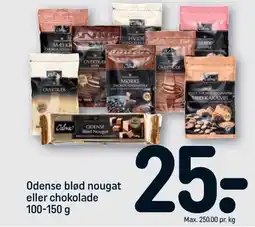 Odense blød nougat eller chokolade