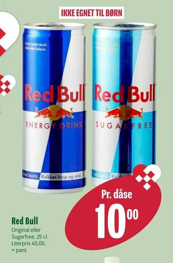 Min Købmand Red Bull tilbud