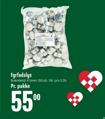Min Købmand Fyrfadslys tilbud