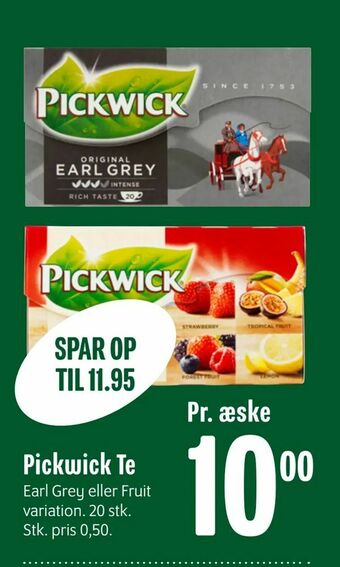 Min Købmand Pickwick Te tilbud