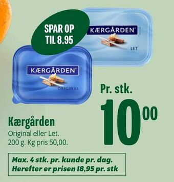 Min Købmand Kærgården tilbud