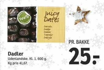 SPAR Dadler tilbud