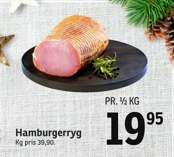 SPAR Hamburgerryg tilbud