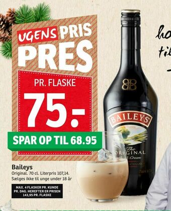 SPAR Baileys tilbud