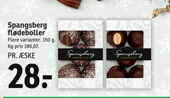 SPAR Spangsberg flødeboller tilbud