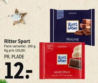 SPAR Ritter Sport tilbud