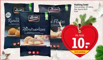 SPAR Hatting brød tilbud