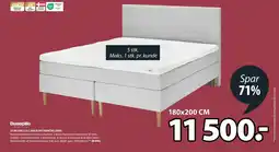 JYSK DUNLOPILLO C300 KONTINENTALSENG tilbud