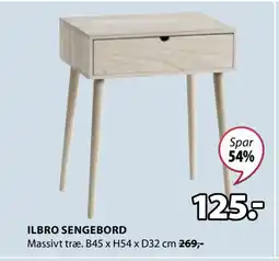 JYSK ILBRO SENGEBORD tilbud