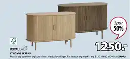JYSK LYNGVIG SKÆNK tilbud