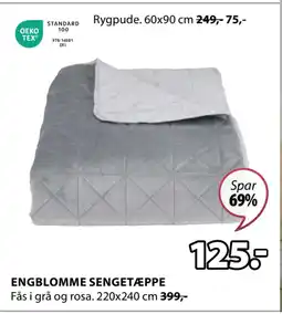 JYSK ENGBLOMME SENGETÆPPE tilbud