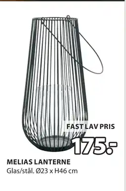 JYSK MELIAS LANTERNE tilbud