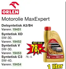 Harald Nyborg Motorolie MaxExpert tilbud