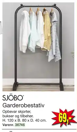 Harald Nyborg Garderobestativ tilbud