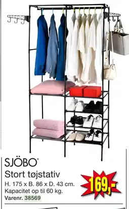 Harald Nyborg Stort tøjstativ tilbud