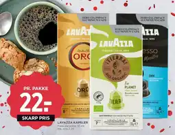 MENY LAVAZZA Kapsler tilbud