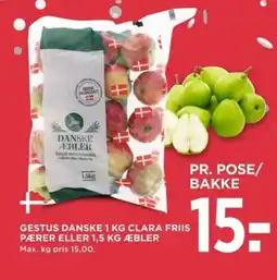 MENY Danske Clara friis pærer eller æbler tilbud