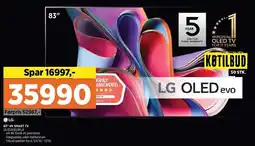 Power 83'' 4K SMART TV tilbud
