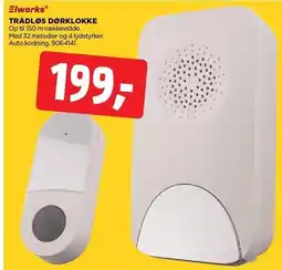 jem & fix Trådløs Dørklokke tilbud