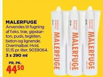 jem & fix MALERFUGE tilbud
