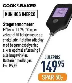 Imerco Stegetermometer tilbud