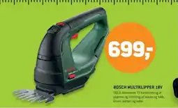 XL-BYG BOSCH Multiklipper 18v tilbud