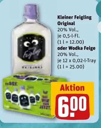 REWE Kleiner Feigling Original tilbud