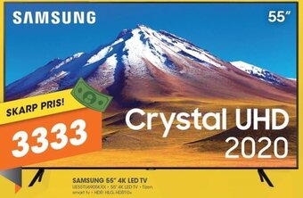 Expert Samsung 55" 4K Led TV UE55TU6905KXX tilbud