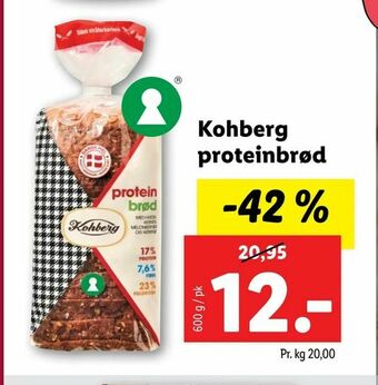 Let-Køb Kohberg proteinbrød tilbud