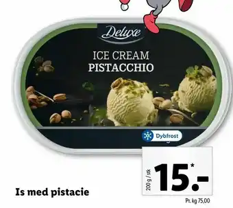 Let-Køb Is med pistacie tilbud