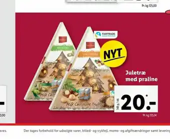 Juletræ med praline