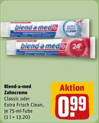 REWE Blend-a-med Zahncreme tilbud