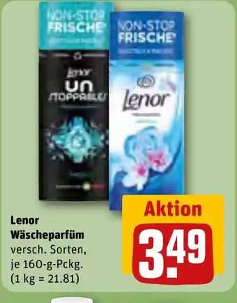 REWE LENOR Wäscheparfüm tilbud