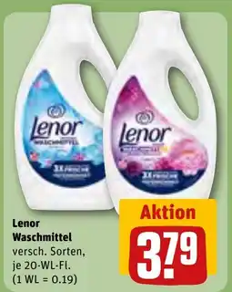 REWE DE LENOR Waschmittel tilbud