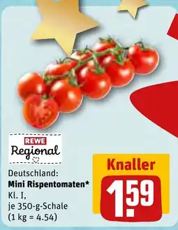 REWE DE Mini Rispentomaten tilbud