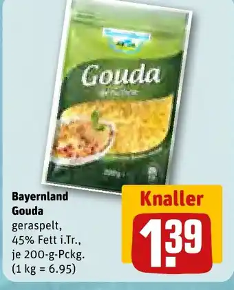 REWE Bayernland Gouda tilbud