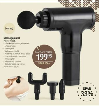 Kop & Kande Massagepistol tilbud