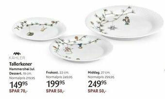 Kop & Kande Tallerkener tilbud
