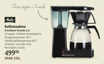Kop & Kande Kaffemaskine tilbud