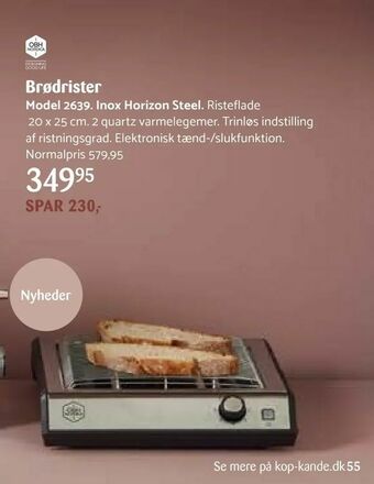 Kop & Kande Brødrister tilbud