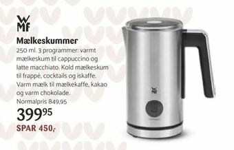 Kop & Kande Mælkeskummer tilbud