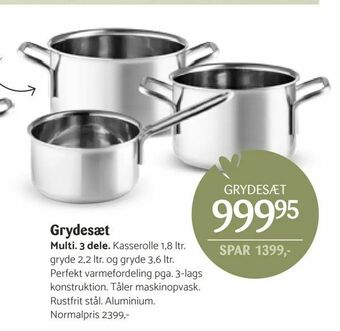 Kop & Kande Grydesæt tilbud