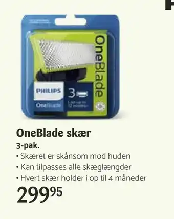 OneBlade skær