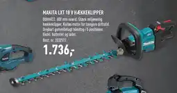 Johannes Fog MAKITA LXT 18 V HÆKKEKLIPPER tilbud