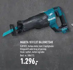 Johannes Fog MAKITA 18 V LXT BAJONETSAV tilbud