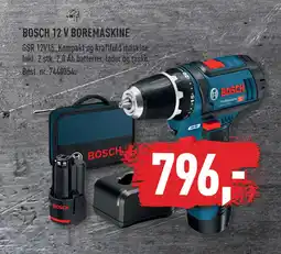 Johannes Fog BOSCH 12 V BOREMASKINE tilbud