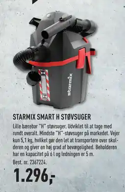 Johannes Fog STARMIX SMART H STØVSUGER tilbud