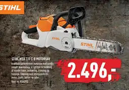 Johannes Fog STIHL MSA 220 C-B MOTORSAV tilbud