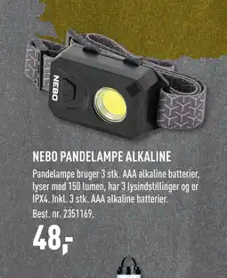 NEBO PANDELAMPE ALKALINE