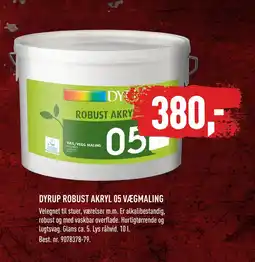 Johannes Fog DYRUP ROBUST AKRYL 05 VÆGMALING tilbud